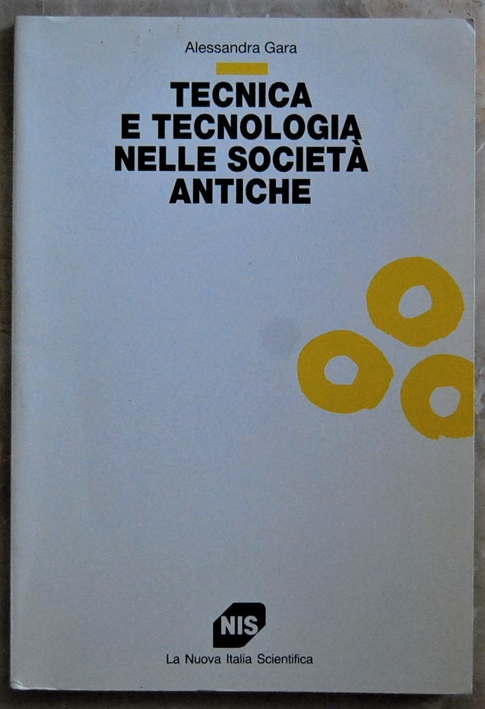 Gara Allessandra TECNICA E TECNOLOGIE NELLE ... - Copertina