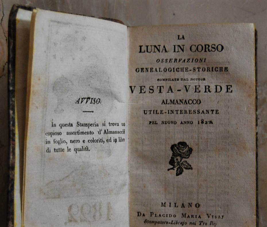  LA LUNA IN CORSO OSSERVAZIONI GENEALOGICHE ... - Copertina