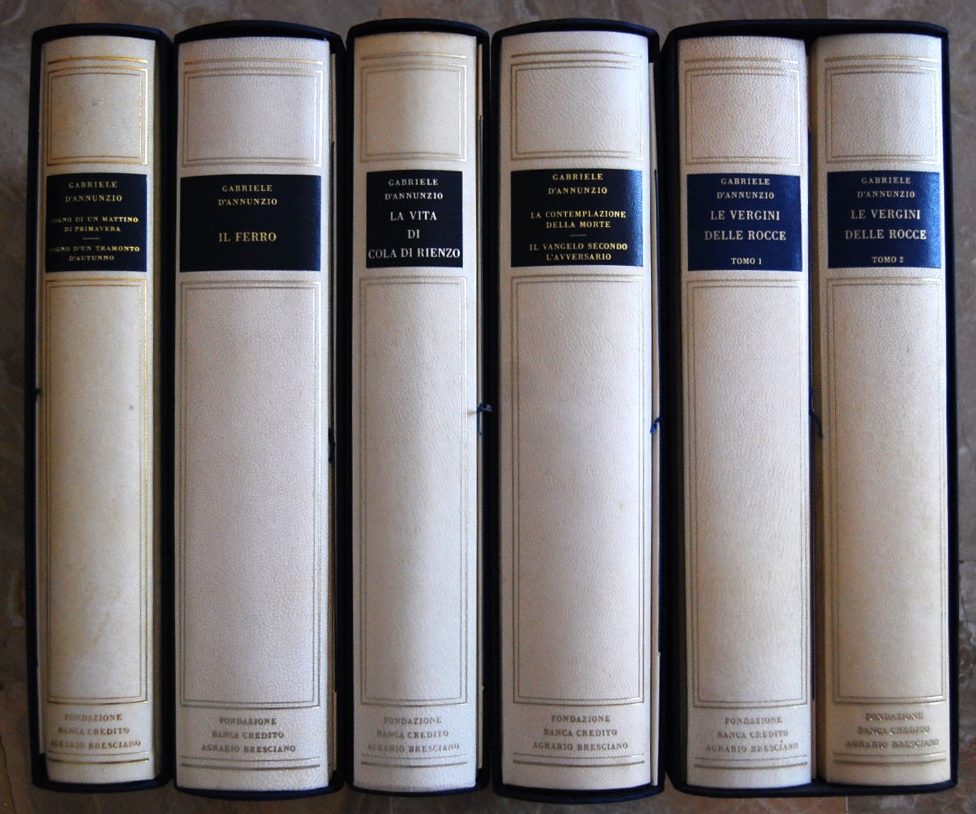D'Annunzio Gabriele EDIZIONE IN FACSIMILE DEI ... - Copertina