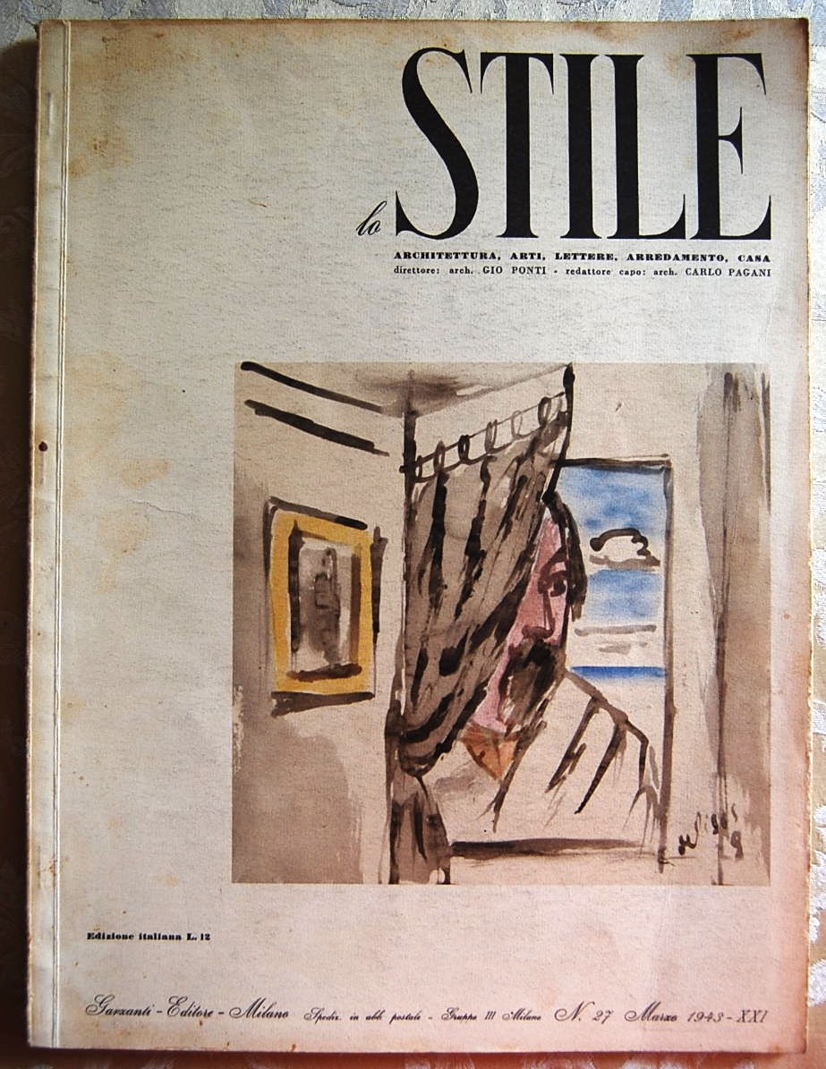  LO STILE. ARCHITETTURA, ARTE, LETTERE, ... - Copertina