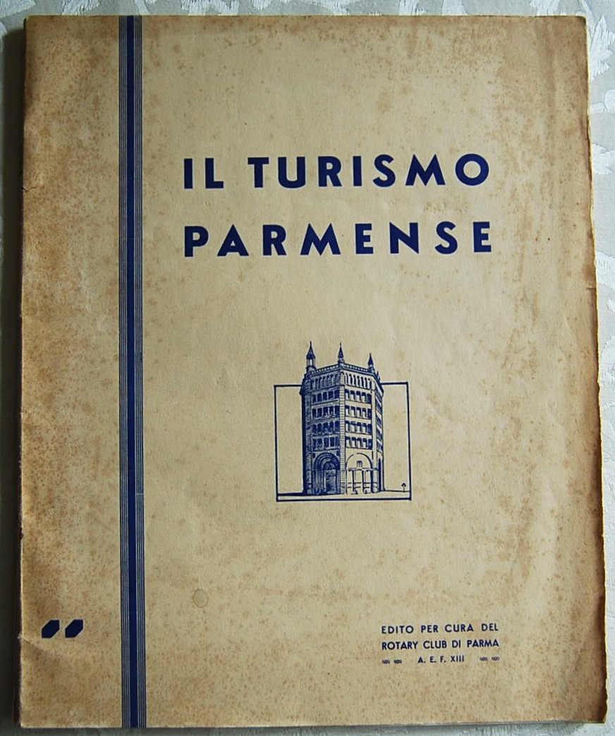  IL TURISMO PARMENSE. - Copertina