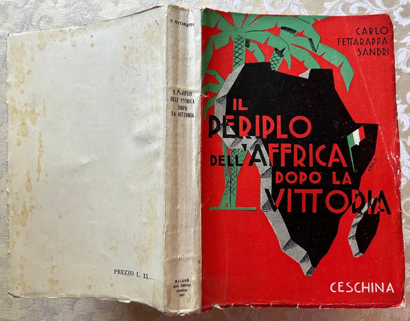 Fettarappa Sandri Carlo IL PERIPLO DELL'AFFRICA ... - Copertina
