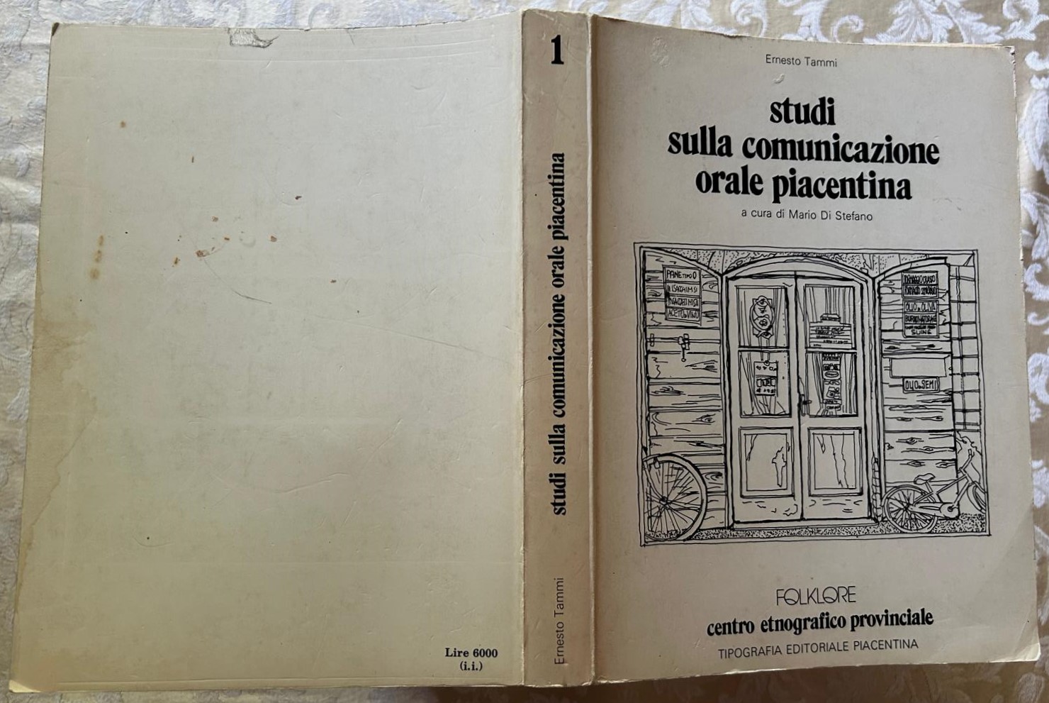 Tammi Ernesto STUDI SULLA COMUNICAZIONE ORALE ... - Copertina