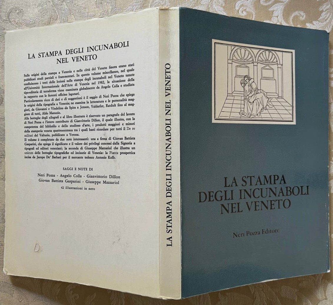  LA STAMPA DEGLI INCUNABOLI NEL VENETO. - Copertina