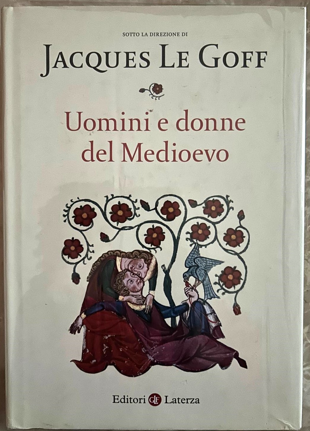 Le Goff Jacques UOMINI E DONNE DEL MEDIOEVO. - Copertina