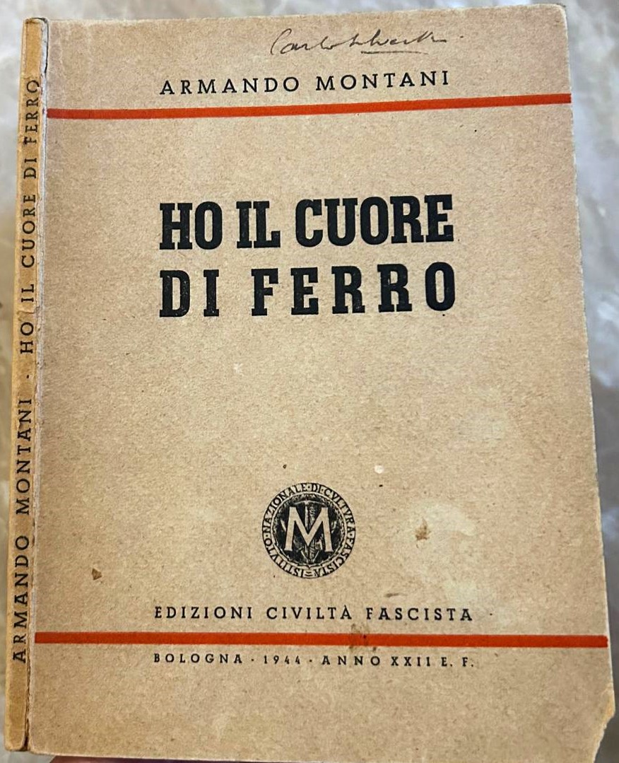 Montani Armando HO IL CUORE DI FERRO. - Copertina