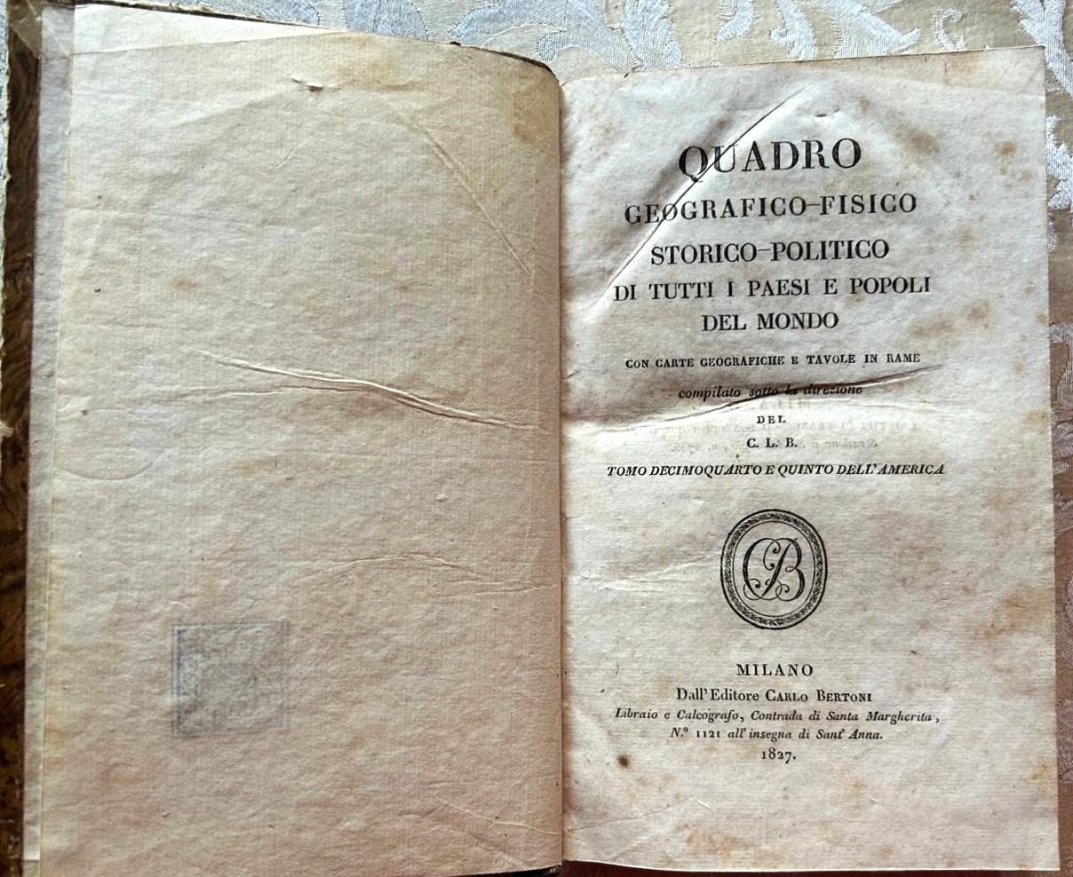  QUADRO GEOGRAFICO FISICO STORICO POLITICO DI ... - Copertina