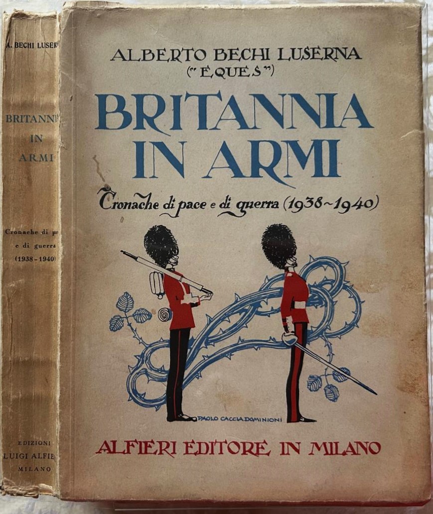 Bechi Luserna Alberto BRITANNIA IN ARMI. CRONACHE ... - Copertina