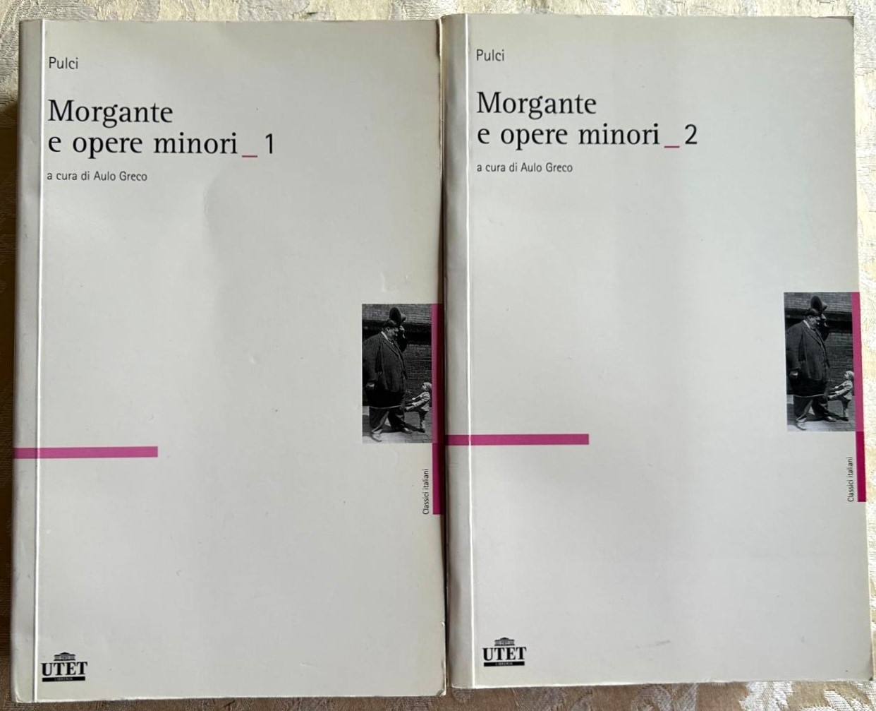 Pulci Luigi MORGANTE. E OPERE MINORI. - Copertina
