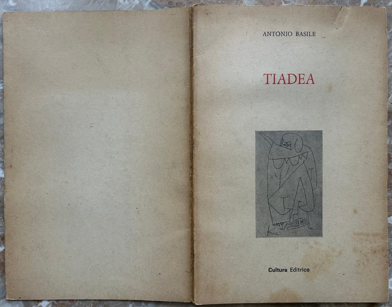 Basile Antonio TIADEA. - Copertina
