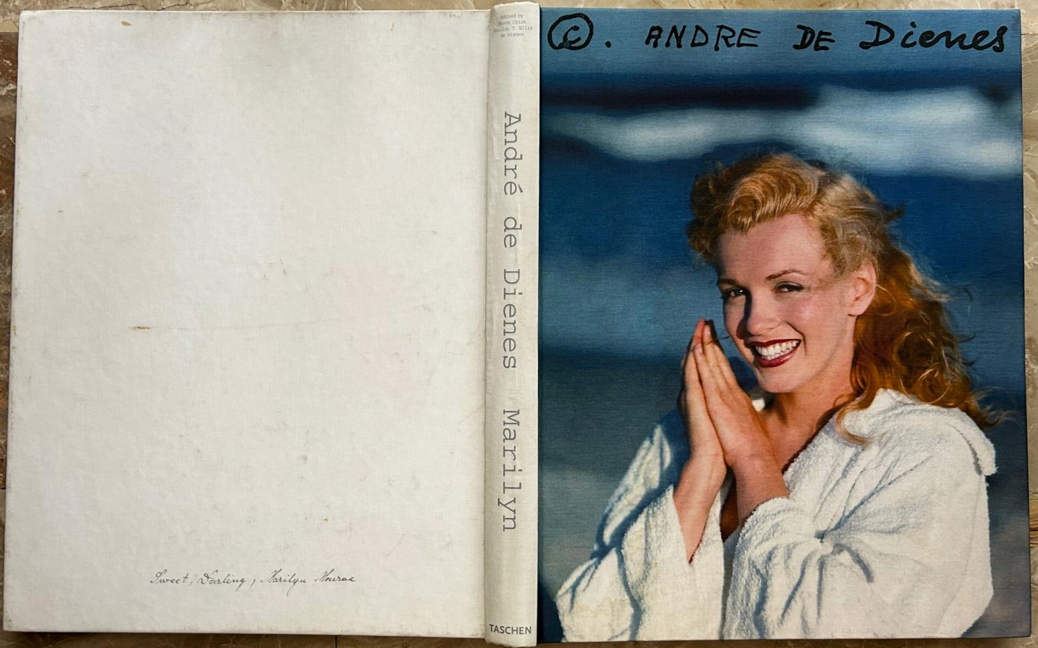 Andre' De Dienes MARILYN. - Copertina