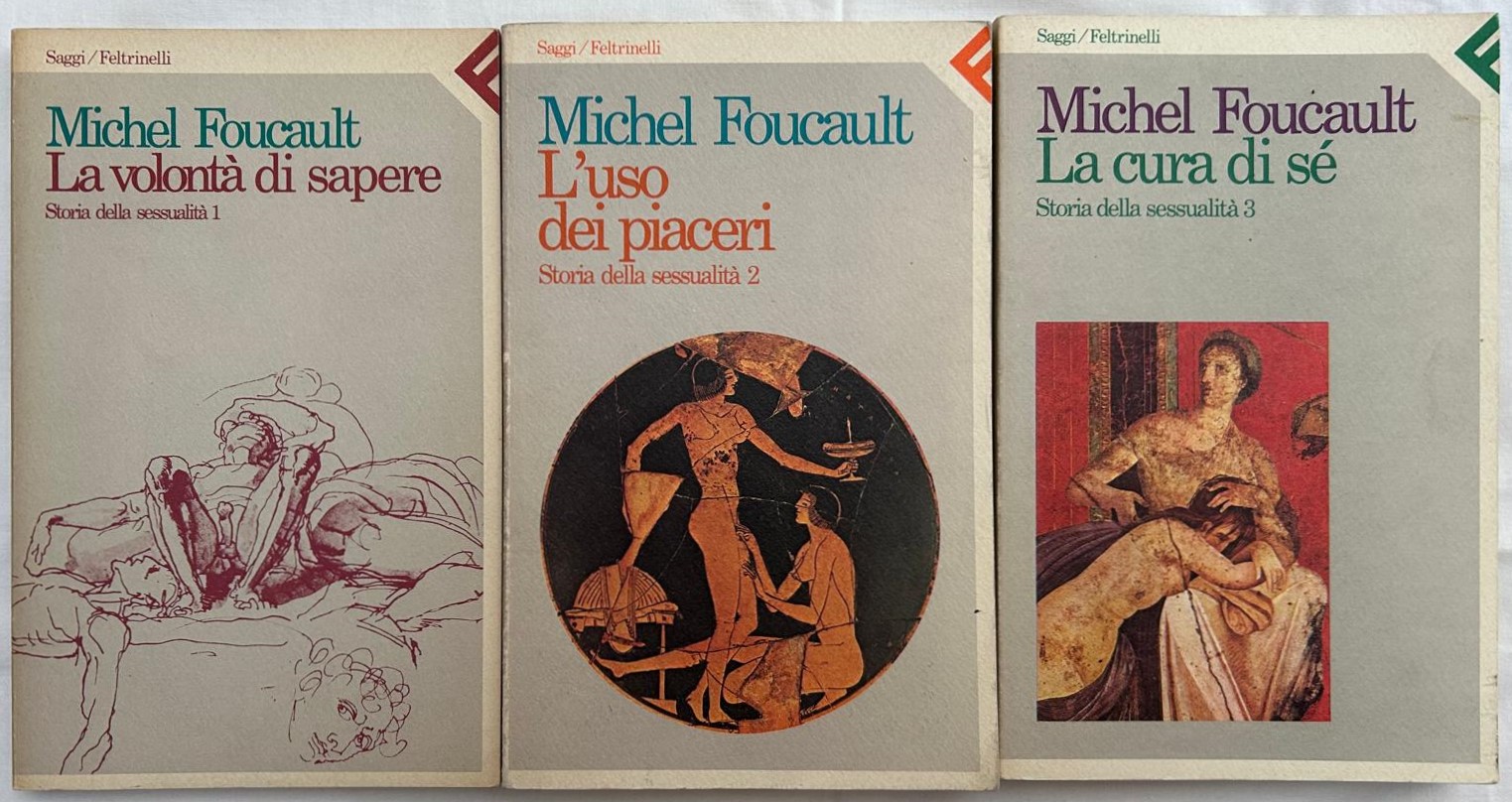 Foucault M. STORIA DELLA SESSUALITA'. - Copertina