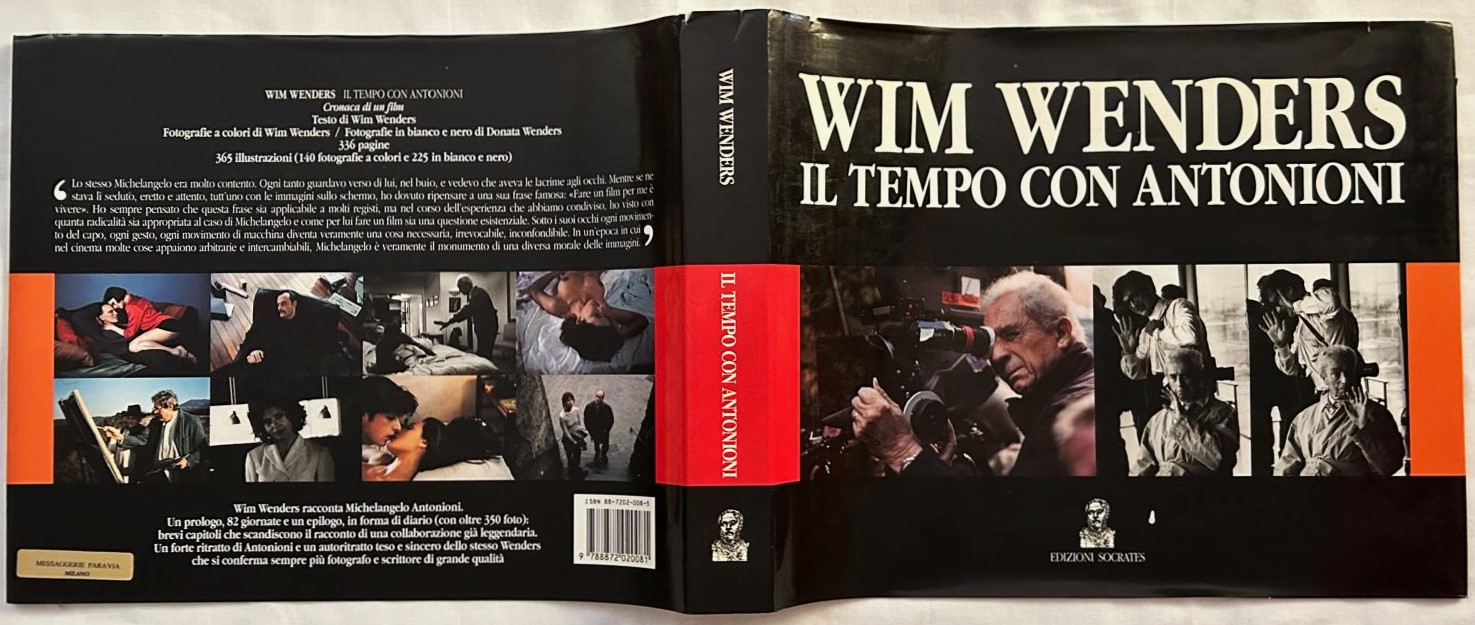  IL TEMPO CON ANTONIONI. CRONACA DI UN FILM. - Copertina