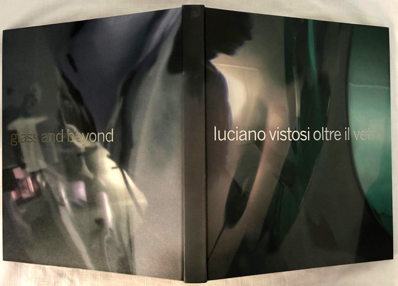  LUCIANO VISTOSI.OLTRE IL VETRO. GLASS AND BEYOND. - Copertina