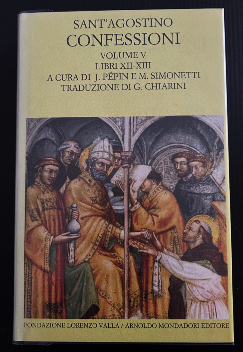 Sant'Agostino CONFESSIONI. VOLUME V. LIBRI XII / ... - Copertina