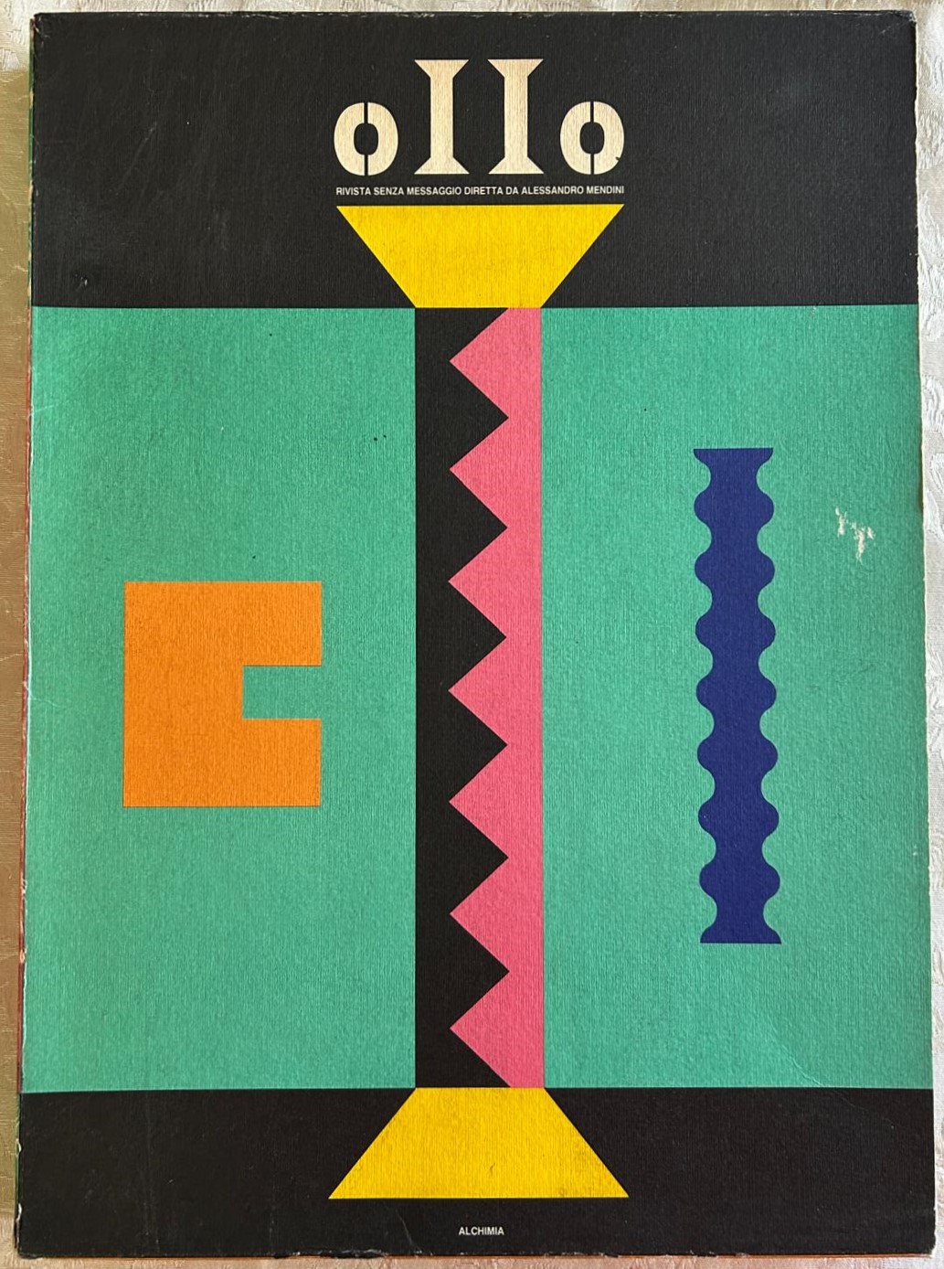  OLLO. NUMERO 1. RIVISTA SENZA MESSAGGIO DIRETTA ... - Copertina