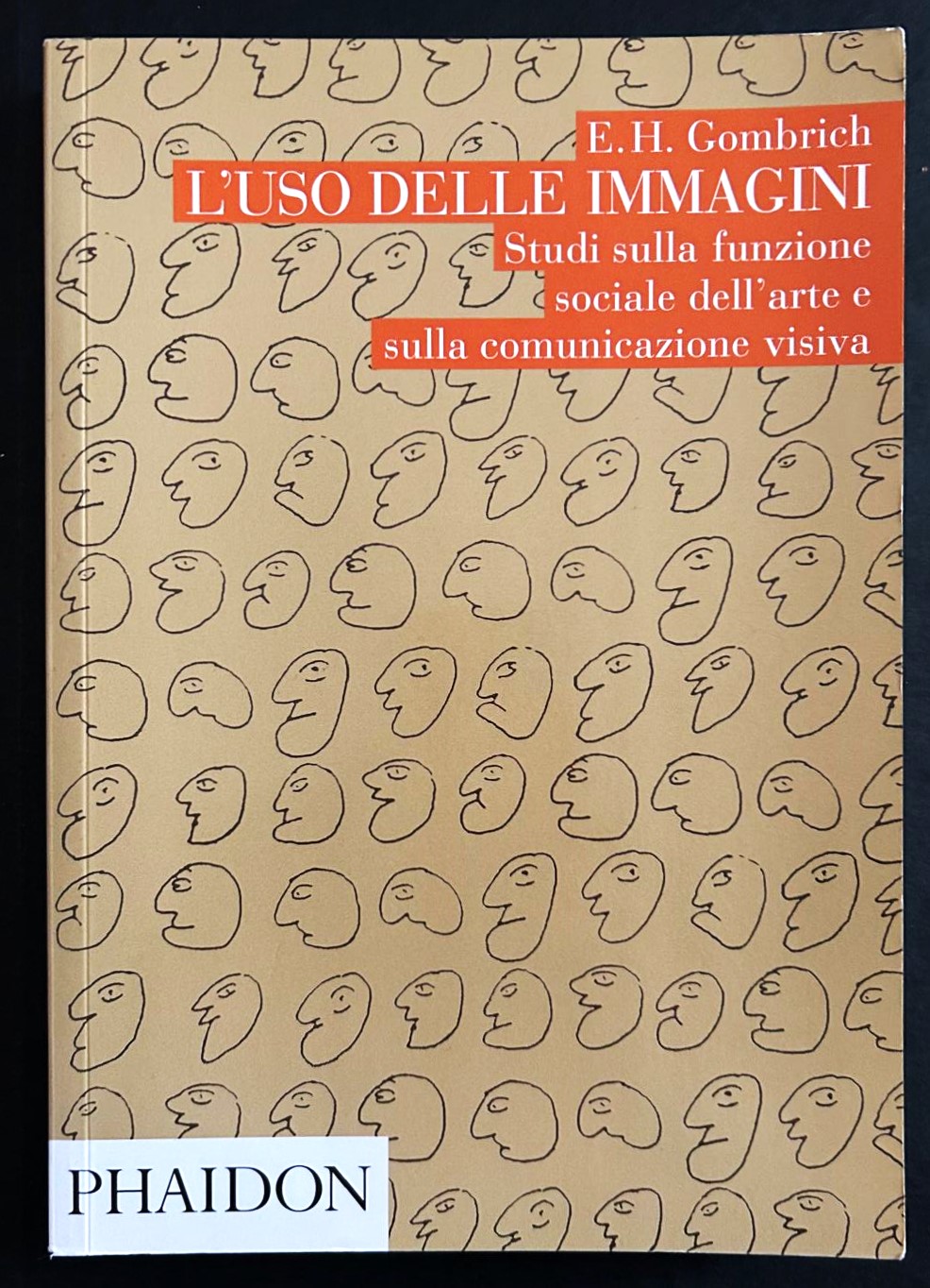 Gombrich E.H. L'USO DELLE IMMAGINI. - Copertina