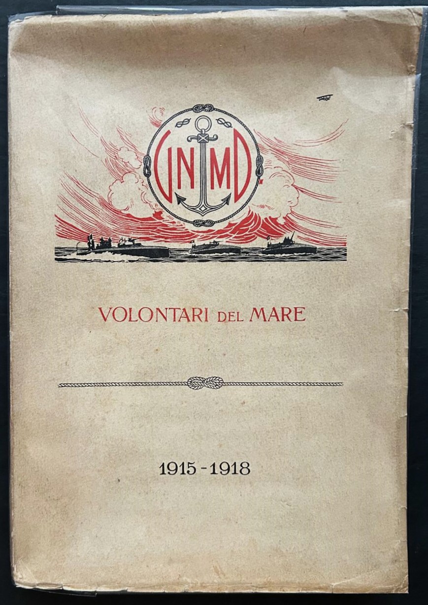  VOLONTARI DEL MARE. - Copertina