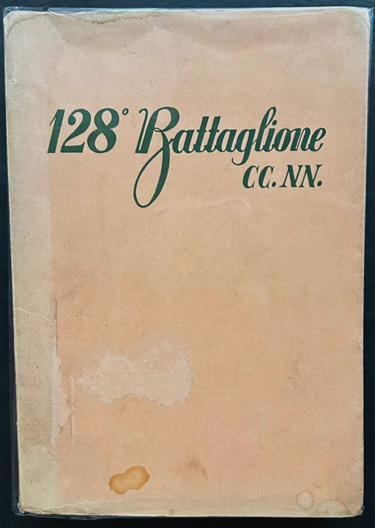 Giani N. 128 BATTAGLIONE CC. NN. - Copertina