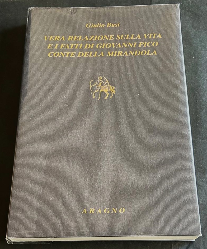 Busi G. VERA RELAZIONE SULLA VITA E I FATTI DI ... - Copertina