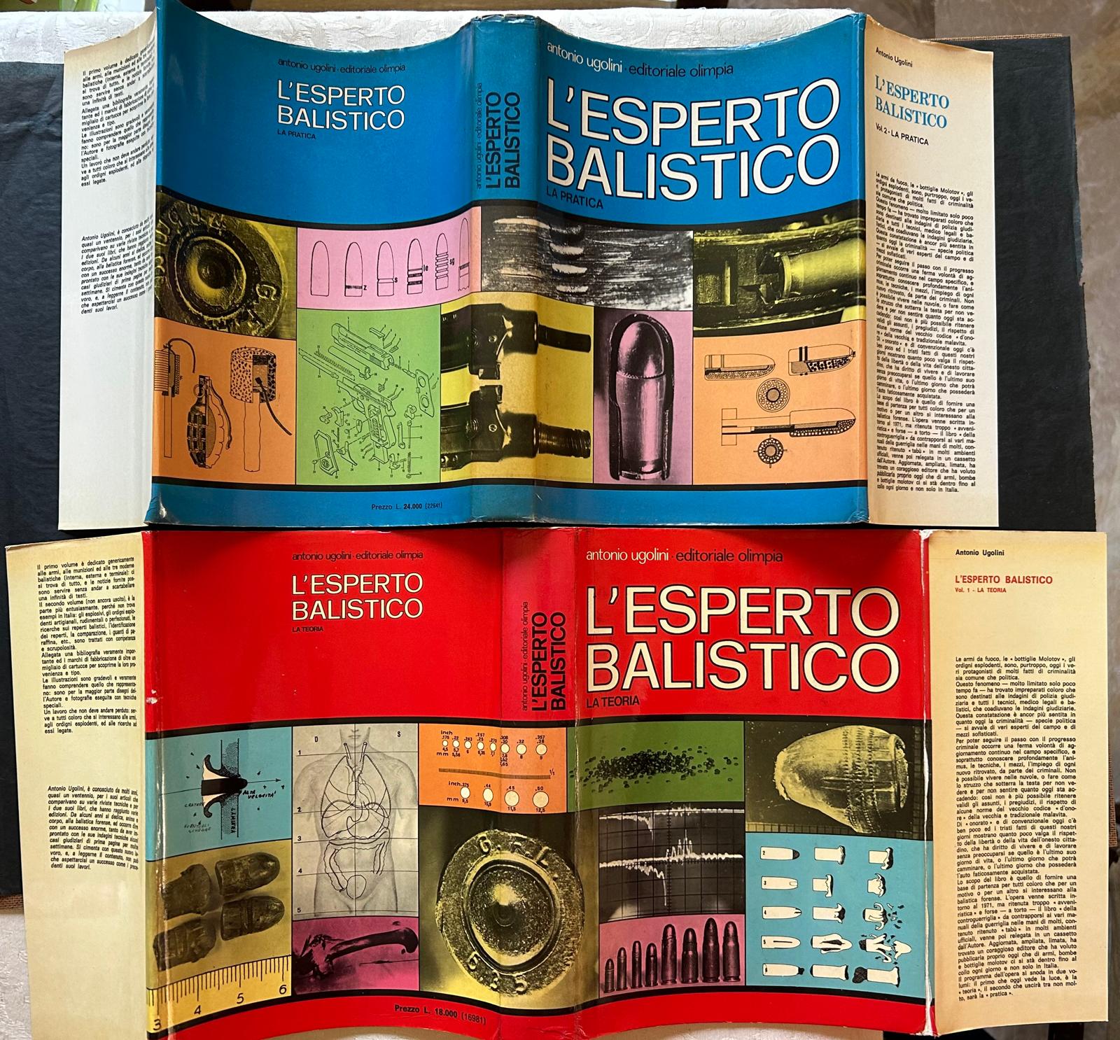 Ugolini Antonio L'ESPERTO BALISTICO. - Copertina