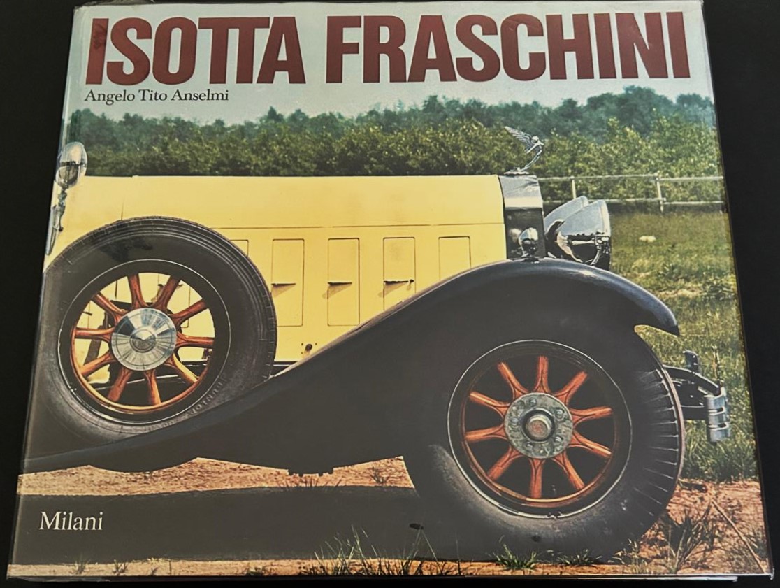 Anselmi Angelo Tito ISOTTA FRASCHINI. - Copertina