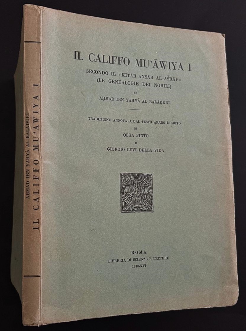  IL CALIFFO MU' AWIYA I. - Copertina