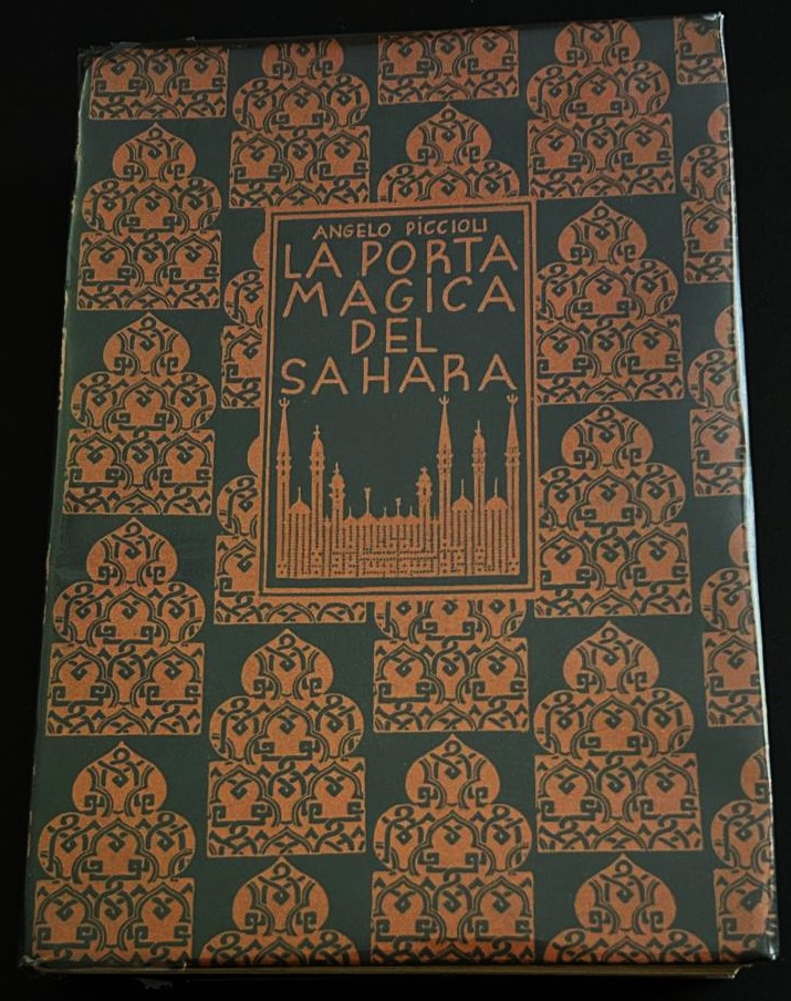 Piccioli Angelo LA PORTA MAGICA DEL SAHARA. - Copertina