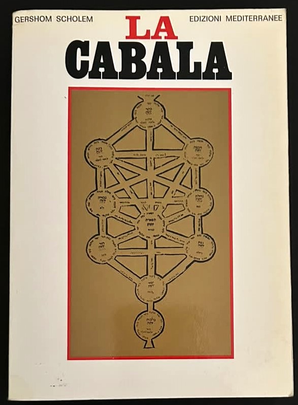 Scholem Gershom LA CABALA. - Copertina