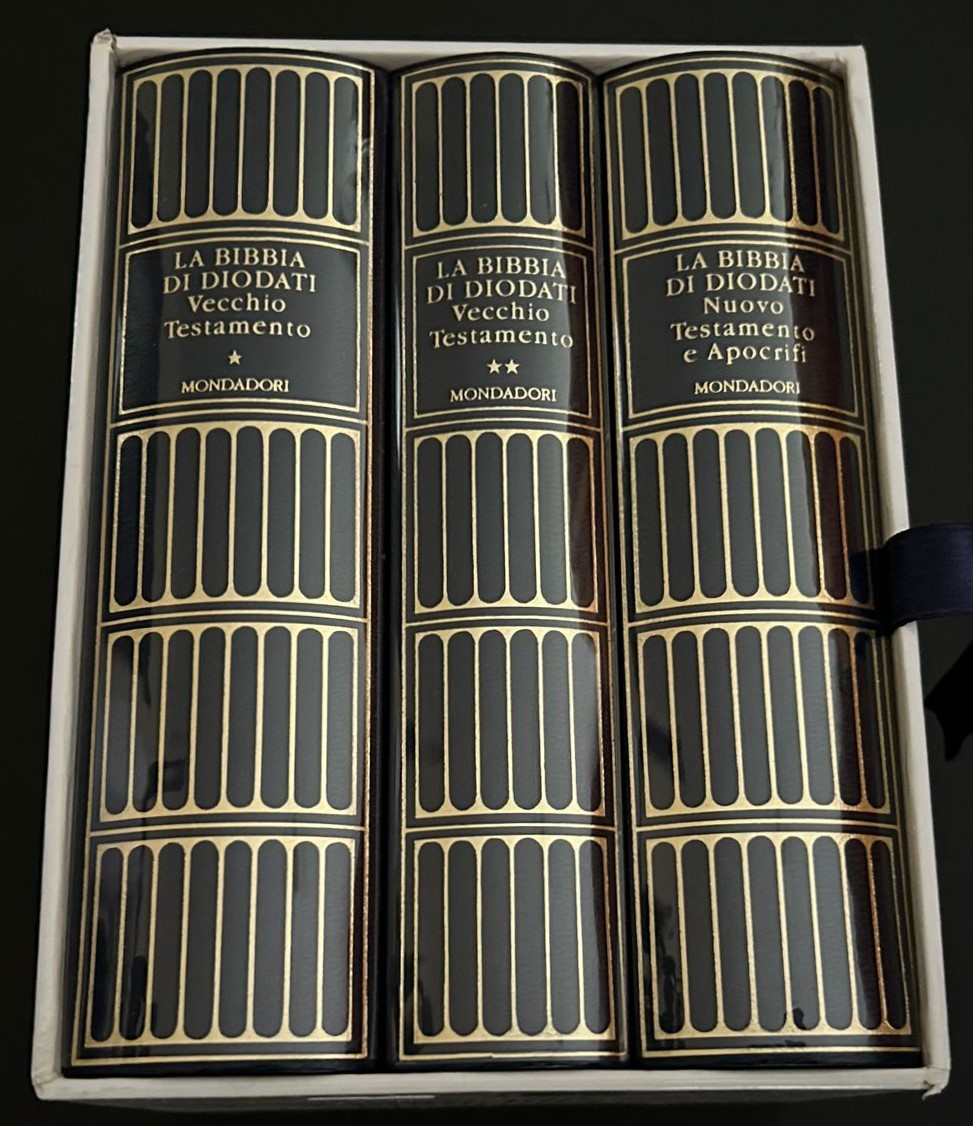  LA BIBBIA DI DIODATI. - Copertina