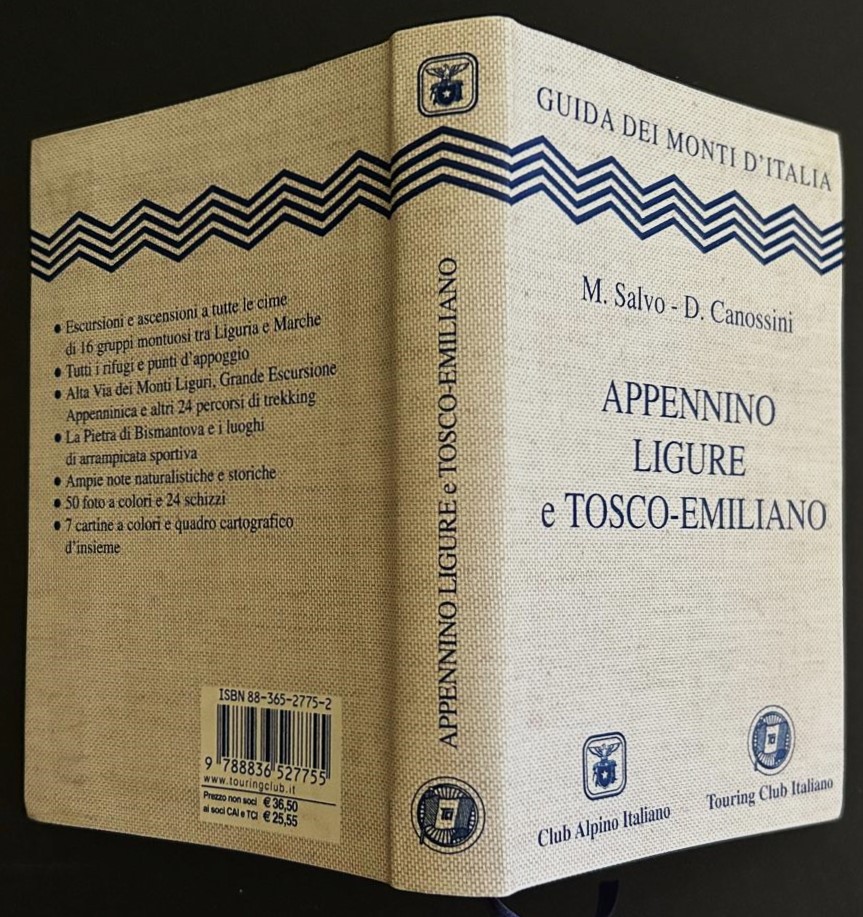 Salvo M. Canossini D. APPENNINO LIGURE E TOSCO ... - Copertina