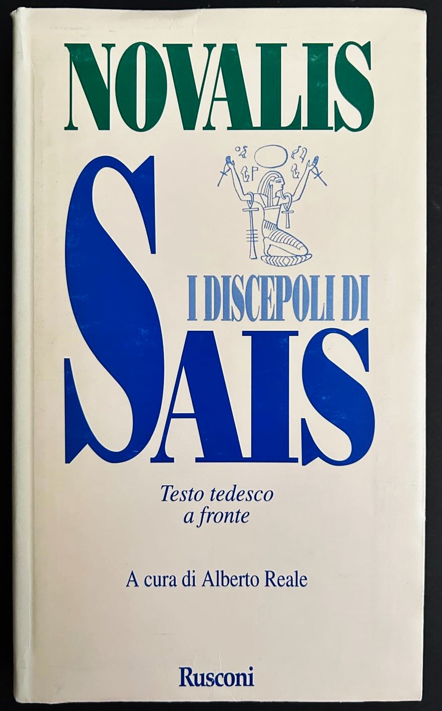 Novalis I DISCEPOLI DI SAIS. - Copertina