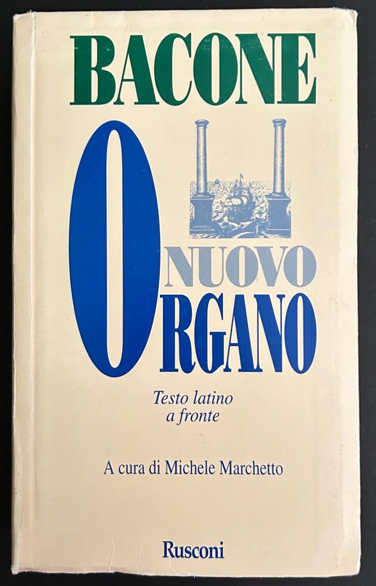 Bacone Francesco LA GRANDE INSTAURAZIONE. PARTE ... - Copertina